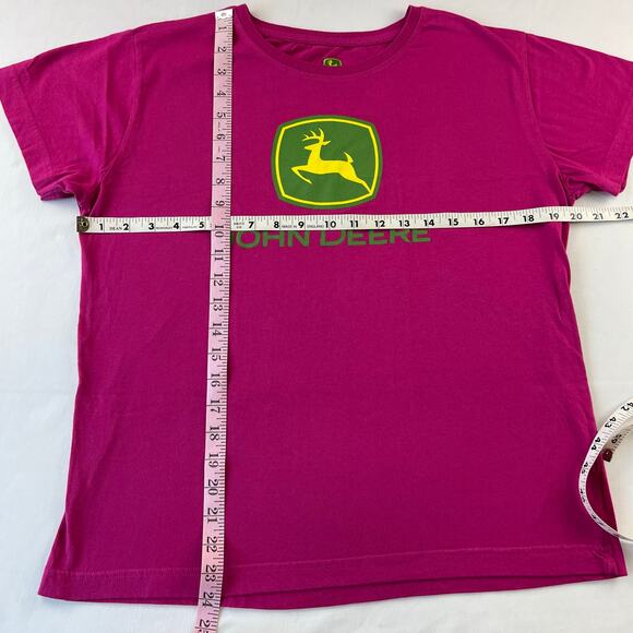 John Deere Pink Women's T-shirt size large - Picture 5 of 5